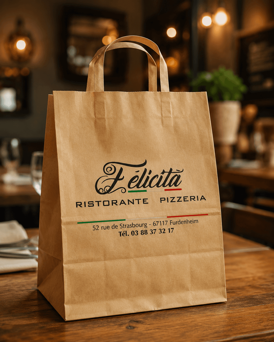 Commande à emporter La Félicità